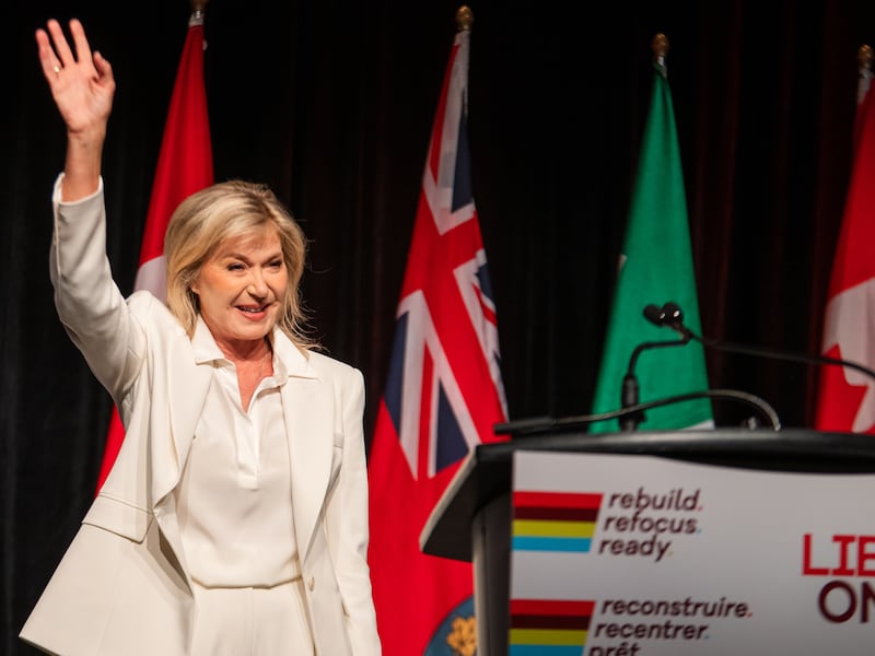 Bonnie Crombie no longer Ontario Liberal leader ‘effective immediately’