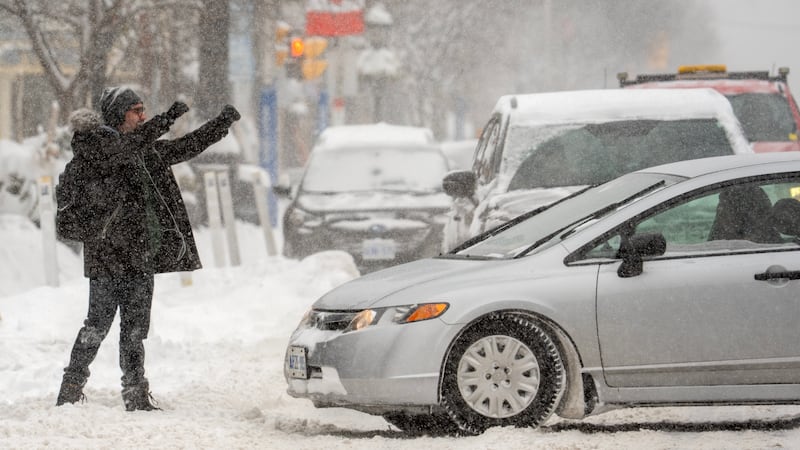 Cleanup underway after snowstorm hits Toronto. More snow expected on Friday.