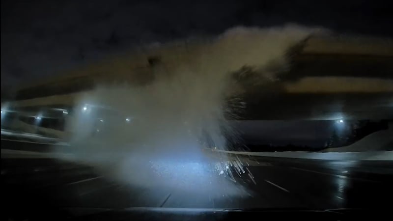 ‘Dangerous situation’: Video shows plow blasting Toronto driver with snow from Highway 427 overpass