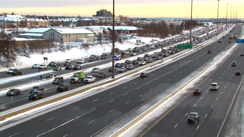 Officer rear-ended on Hwy. 401 in Pickering while investigating other crash: OPP