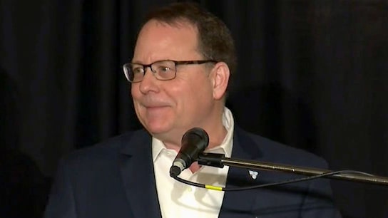 ‘We held Doug Ford’s feet to the fire’: Ont. Green Party Leader Schreiner addresses supporters