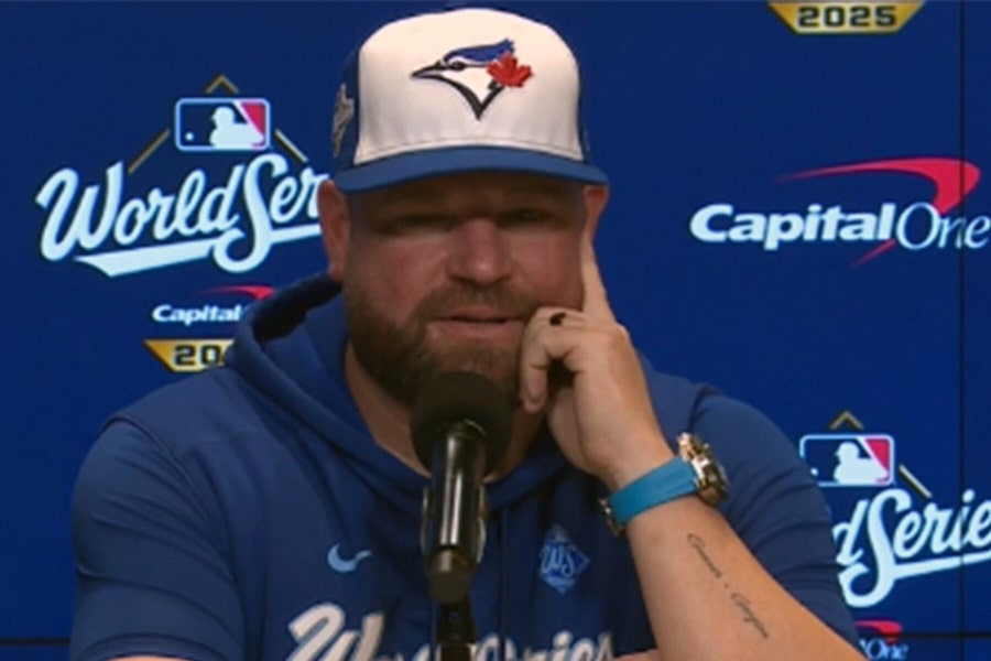 Schneider talks about tough World Series loss for Blue Jays