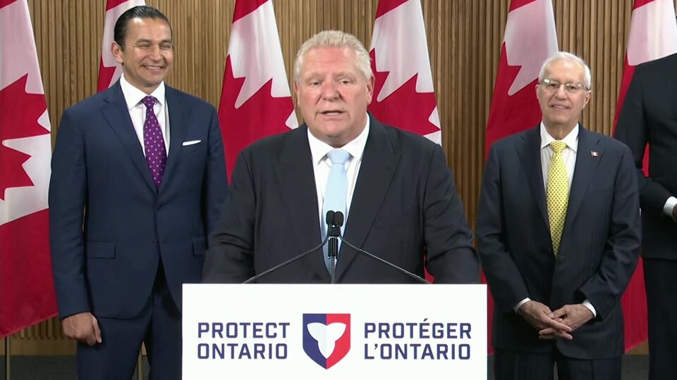 Ontario and Manitoba sign trade deal eliminating interprovincial barriers