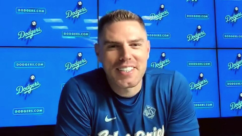 Canadian-American Dodgers star Freddie Freeman on playing against Toronto in the World Series